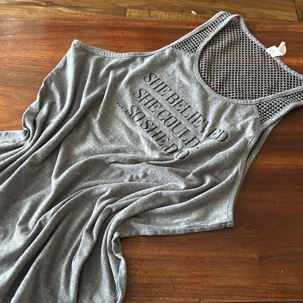Athletic Collection She Believed She Could So She Did Great Tank Top